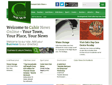 Tablet Screenshot of cahirnewsonline.com